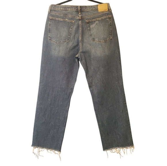 Rag and Bone Alex High Rise Straight Denim Jeans - Picture 3 of 3